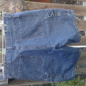 Men's jeans size 38 cargo blue good condition